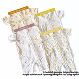 Mapas 100% cotton baby jumper 3-6M, White Yellow Giraffe design