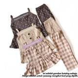 [9/12M-3/4Y] SINGLET SET BABYGIRL - (AFRIDA)