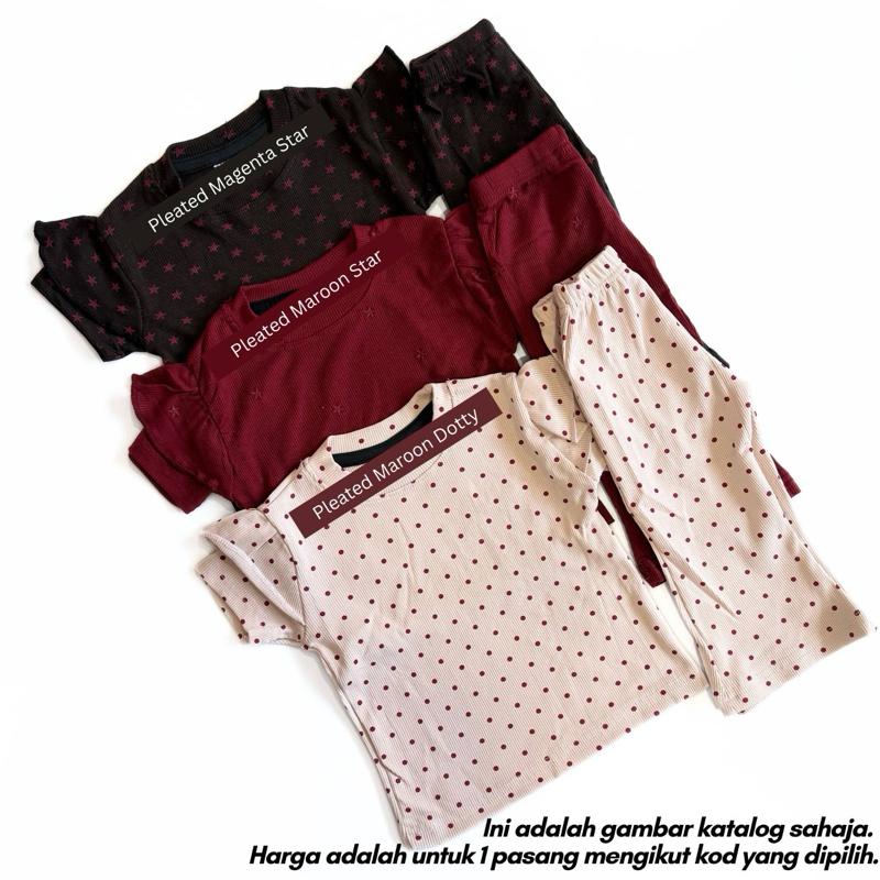 [1Y-3Y] BELLINA BOOTCUT BABYGIRL - BAJU JALAN/BAJU SIANG (1 PAIR ONLY) ALBUM 1