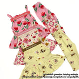 Mini Doll cotton baby set, Pleated Butter design