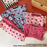 Amelie ruffle set for toddler girls, Tiny Dreamers Malaysia