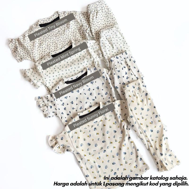 [8M-3Y] SUGAR DOLL SET BABYGIRL - BAJU JALAN/BAJU SIANG (1 PAIR ONLY) ALBUM 1