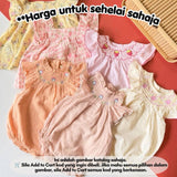 Poppy cotton baby romper