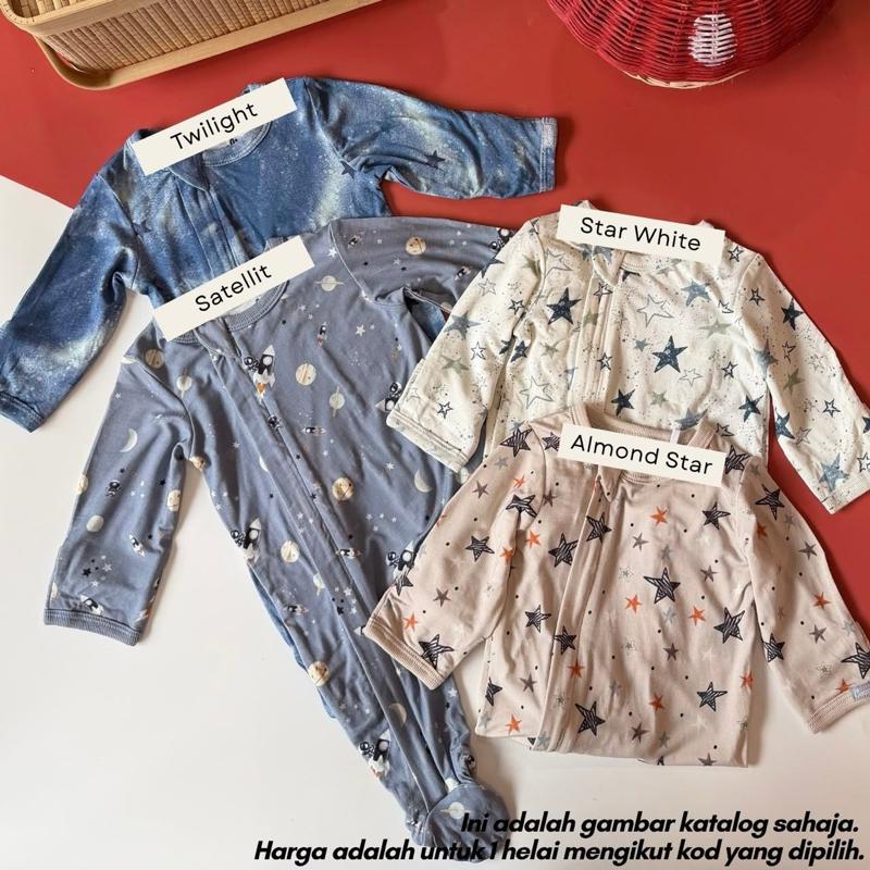 Tencel baby sleepsuit 3M, Tiny Dreamers Malaysia