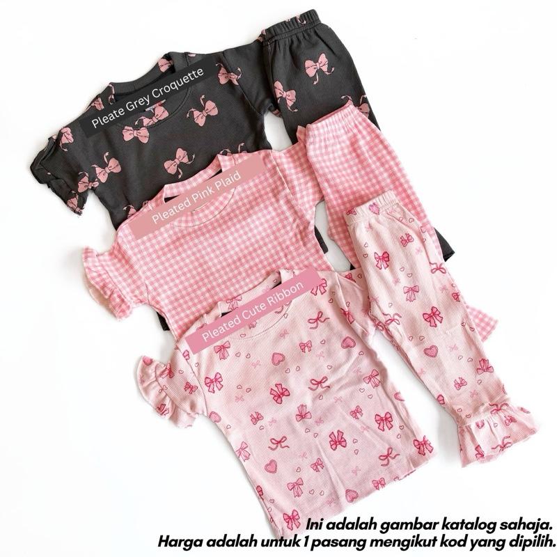 [8M-3Y] SUGAR DOLL SET BABYGIRL - BAJU JALAN/BAJU SIANG (1 PAIR ONLY) ALBUM 1