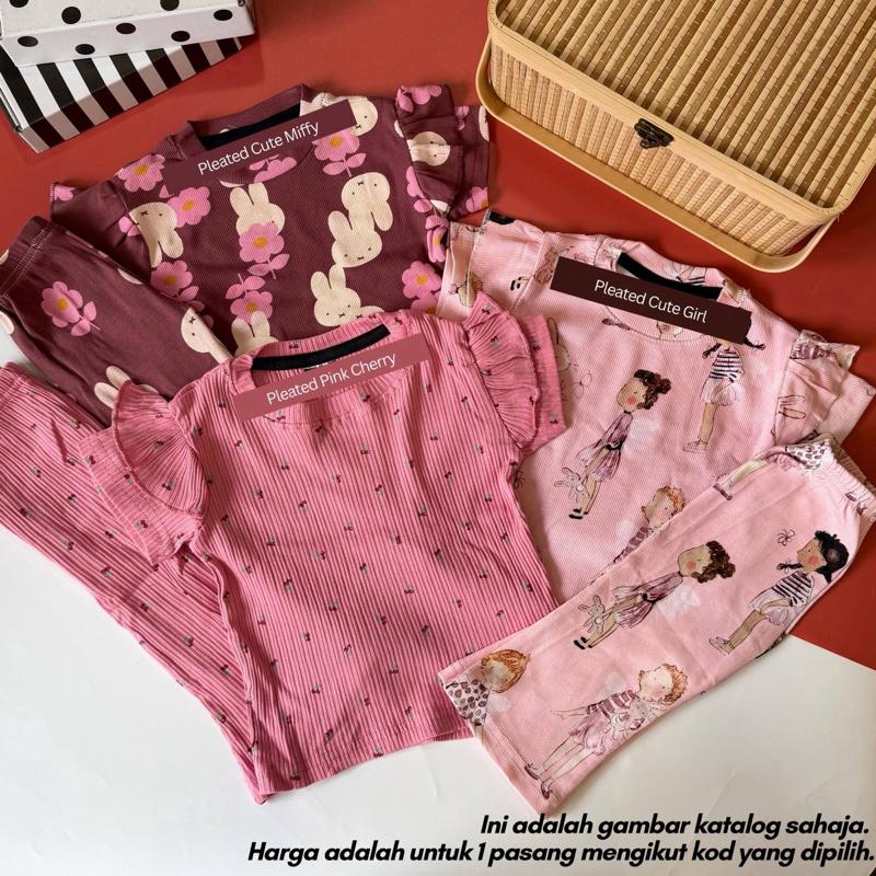 Bellina bootcut set for baby girls, Tiny Dreamers Malaysia
