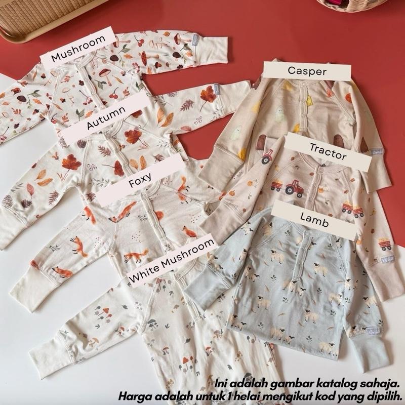 Tencel newborn baby jumpsuit 1M, Casper design