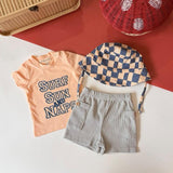 Baby boy 3-in-1 surf casual set, baju set baby lelaki