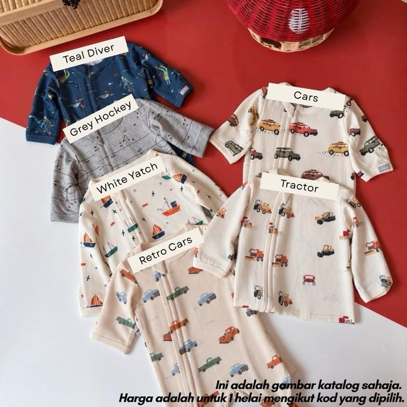 Tencel baby sleepsuit 6M, Cars design