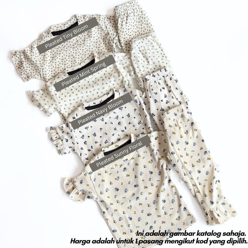 [8M-3Y] SUGAR DOLL SET BABYGIRL - BAJU JALAN/BAJU SIANG (1 PAIR ONLY) ALBUM 1