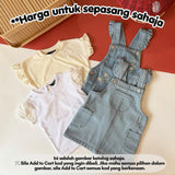 Baby girl dungaree, overall baby perempuan