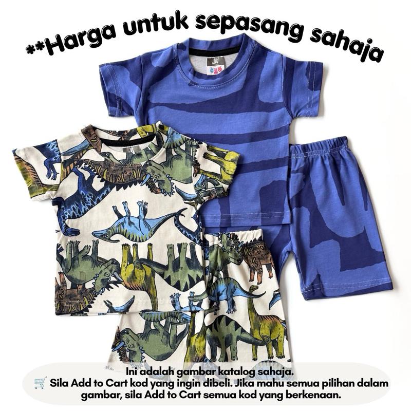 Toddler boy playset, baju jalan budak lelaki