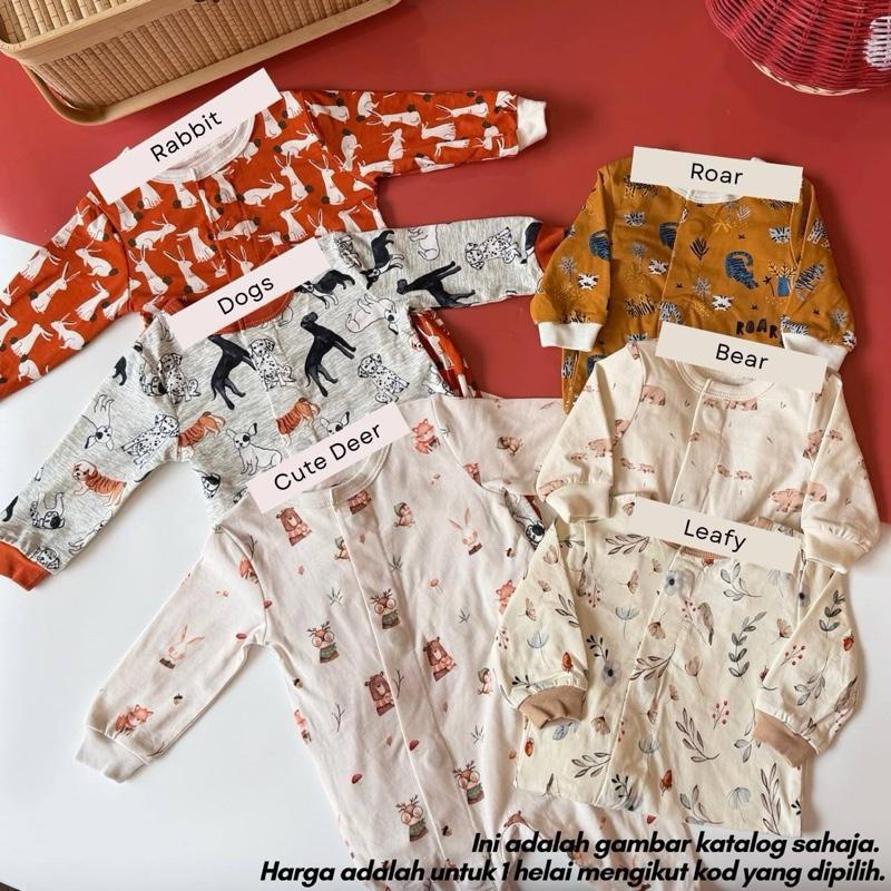Magnetic baby sleepsuit 3-6M, Bear design