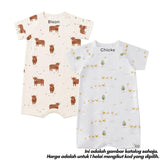 Tencel newborn baby jumper 1M, Chicks design