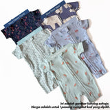 Mapas 100% cotton baby jumper 0-3M, Blue Ocean design