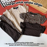 Bellina bootcut set for baby girls, baju jalan budak perempuan