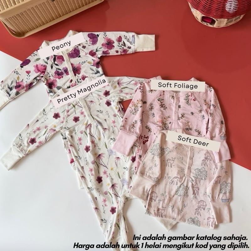 Tencel baby jumpsuit 3M, Soft Deer design