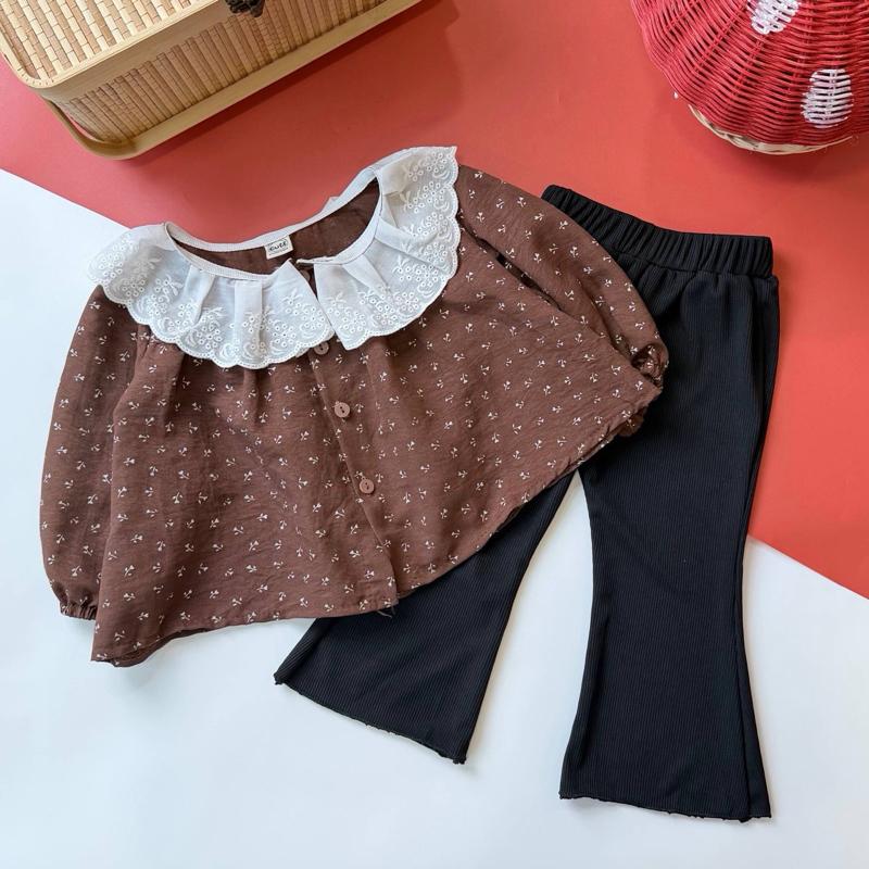 Kids floral set baju jalan budak, Tiny Dreamers Malaysia