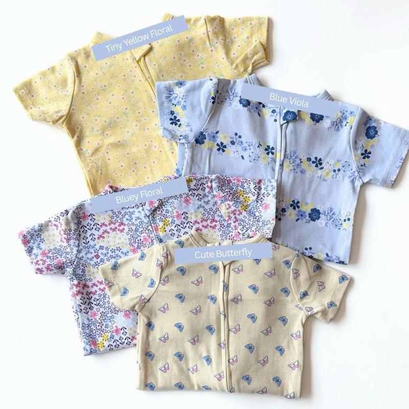 Mapas 100% cotton baby jumper 6-9M, Tiny Yellow Floral design