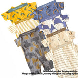 Mapas 100% cotton baby jumper 9-12M, Yellow Alligator design