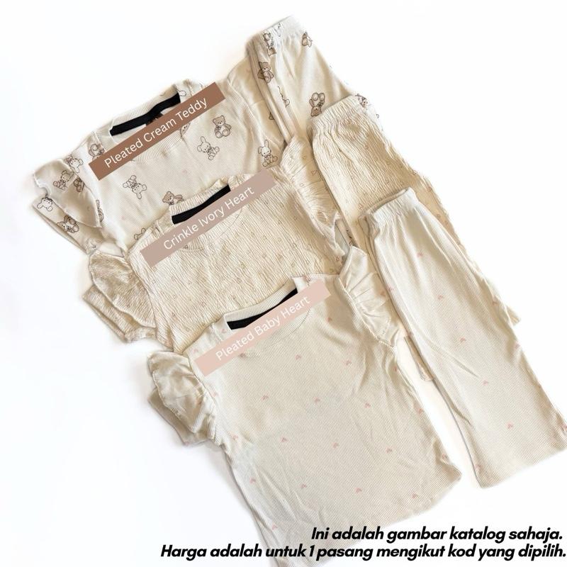 [1Y-3Y] BELLINA BOOTCUT BABYGIRL - BAJU JALAN/BAJU SIANG (1 PAIR ONLY) ALBUM 1