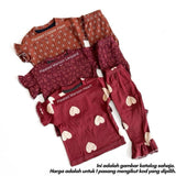 [8M-3Y] SUGAR DOLL SET BABYGIRL - BAJU JALAN/BAJU SIANG (1 PAIR ONLY) ALBUM 1