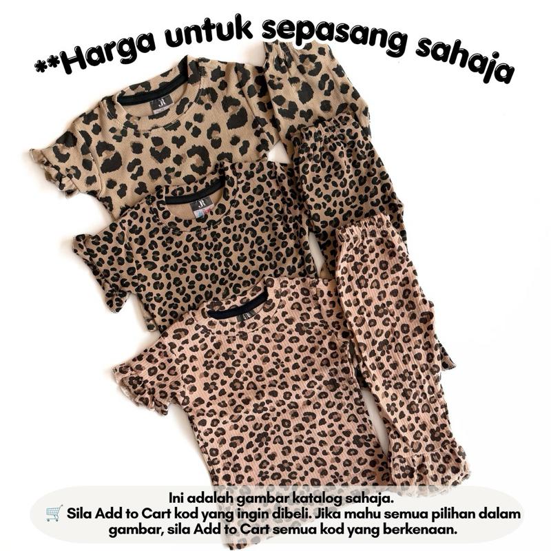 [8M-3Y] SUGAR DOLL SET BABYGIRL - BAJU JALAN/BAJU SIANG (1 PAIR ONLY) ALBUM 2