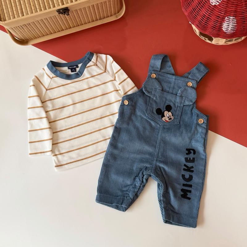 Baby boy dungaree in blue, overall baby lelaki