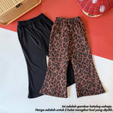 Kids 2-in-1 long pants set in cotton blend, baju set budak