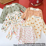 Tencel baby sleepsuit 9M, Deli Carrot design