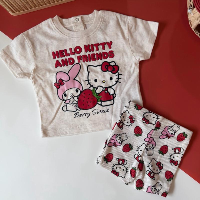 Baby girl cotton blend playset, Tiny Dreamers Malaysia