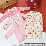 Tencel baby sleepsuit 6M, Pink Star design