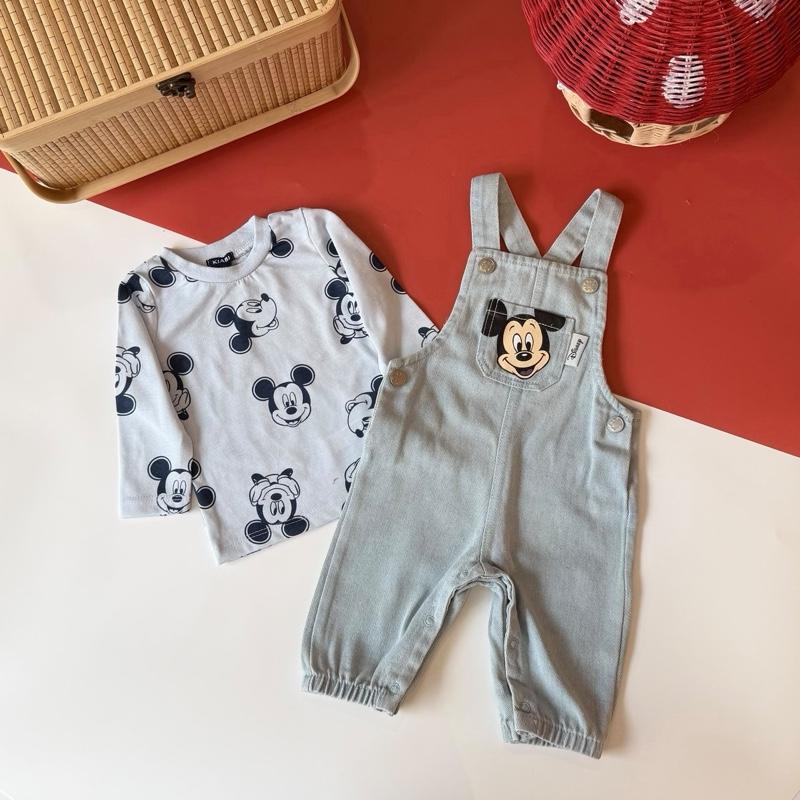 Baby boy dungaree, Light Blue design