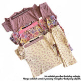 [1Y-3Y] BELLINA BOOTCUT BABYGIRL - BAJU JALAN/BAJU SIANG (1 PAIR ONLY) ALBUM 1